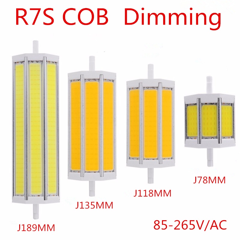 R7s cob led   Ʈ smd 10 w 15 w 20 w 25 w AC85V-265V lampada  j78mm j118mm j135mm j189mm ҷΰ   ü